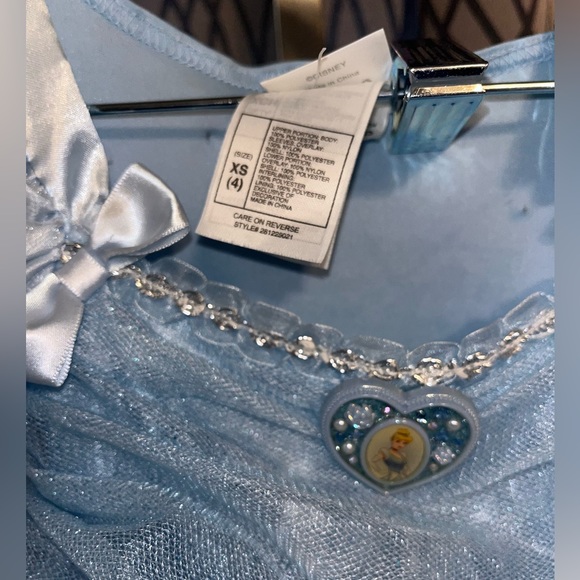 Disney Store Princess Collection Cinderella Dress Costume size XS 4 [E-61] - Picture 2 of 3